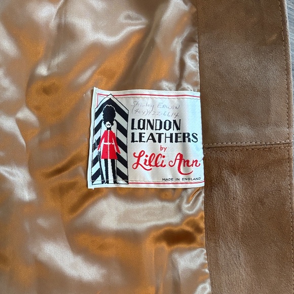 London Leathers by Lilli Ann Brown Faux Fur Coat - Picture 4 of 9